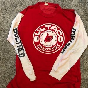 Vintage Bultaco Motorcycles shirt.